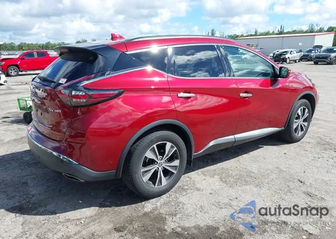 2020 Nissan Murano Sv Intelligent Awd from USA, damaged, VIN 5N1AZ2BS7LN132731